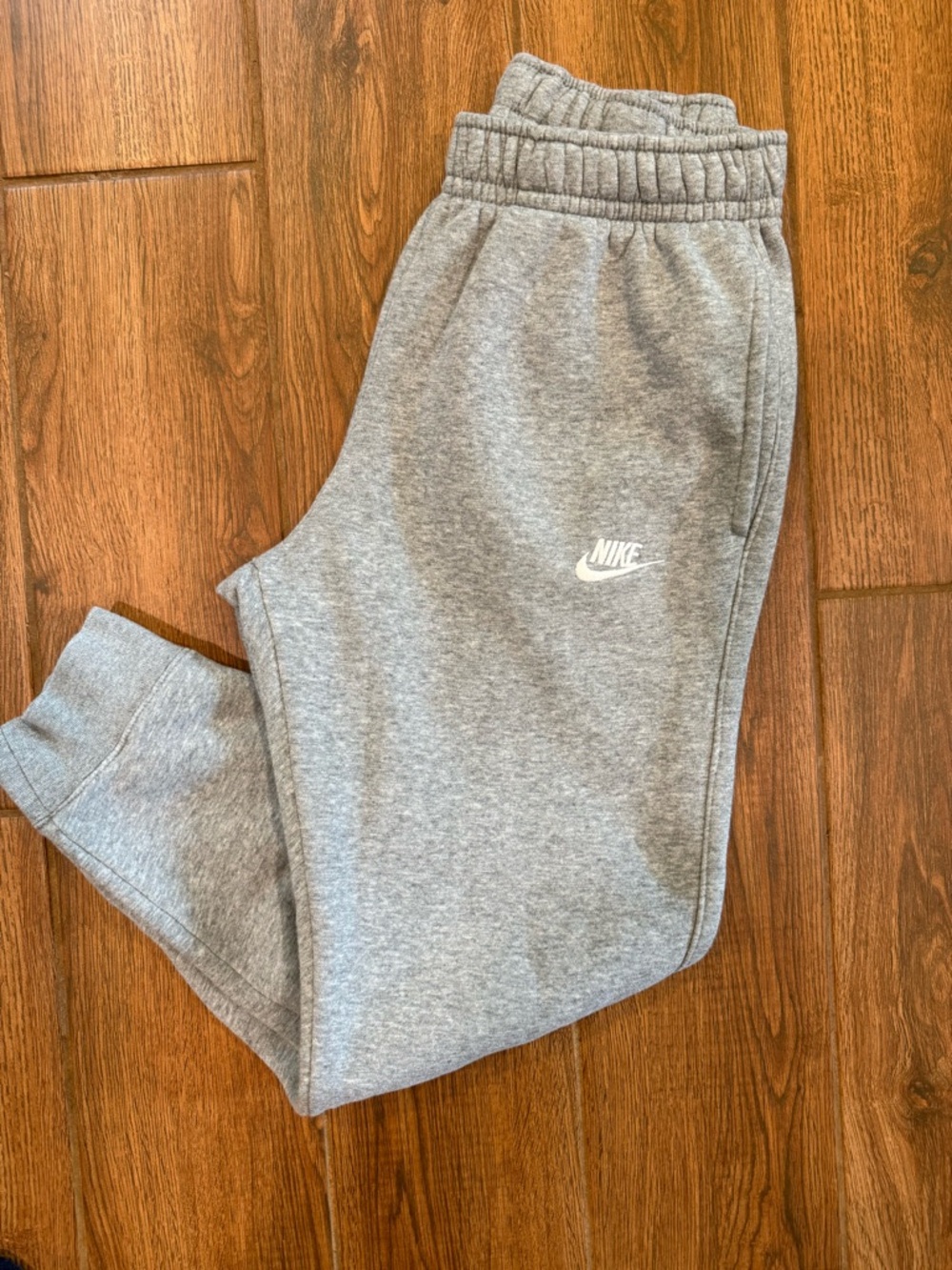 Nike Grey Fleece Joggers / men’s small